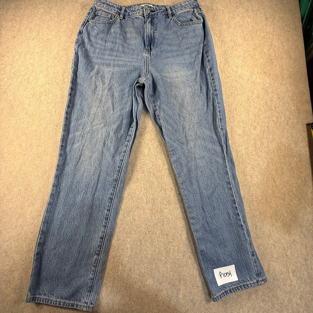 PacSun Mom Jeans Light Wash Blue High Waisted Denim Pants Size 31 44538
